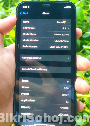 IPHONE 12pro